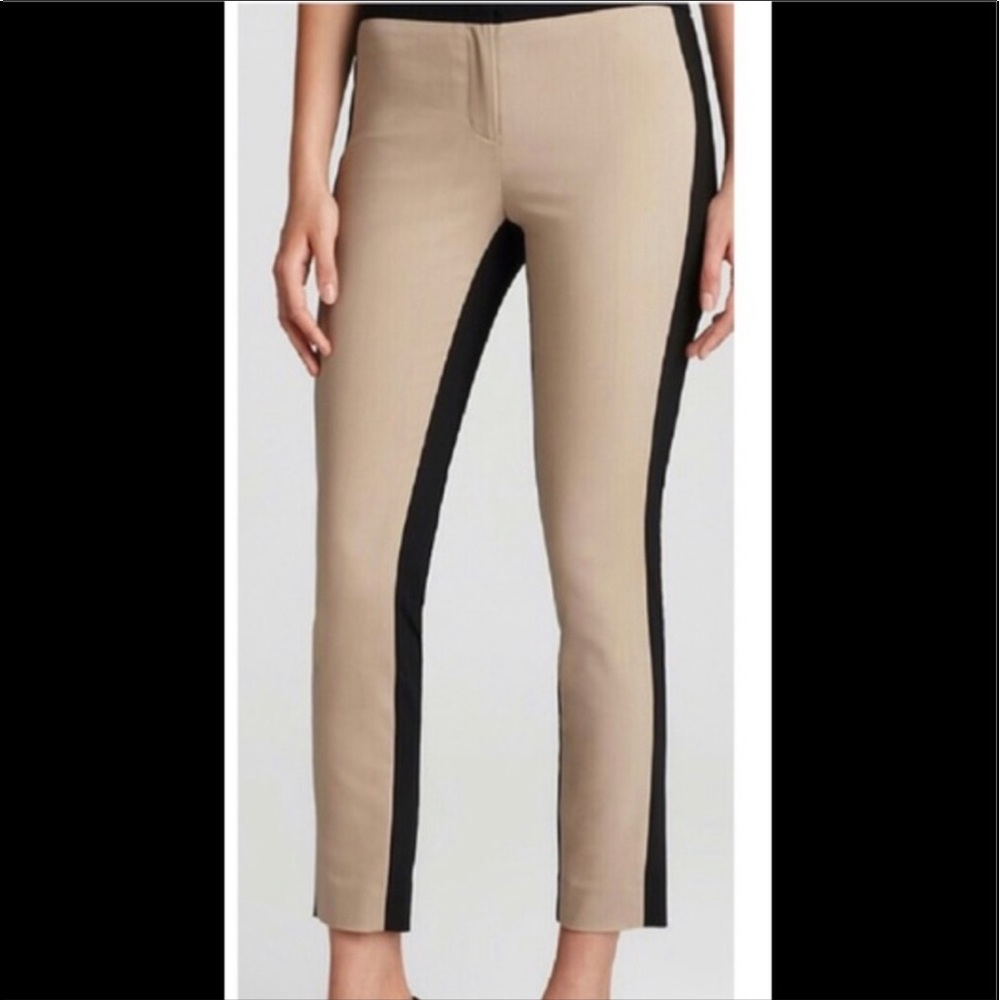 DKNYC Black & Tan Crop Pants